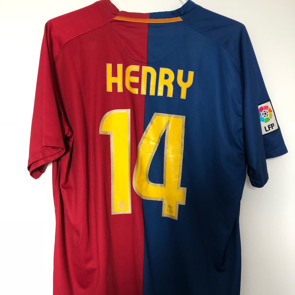 FC Barcelona Jersey Thierry Henry Size XL
